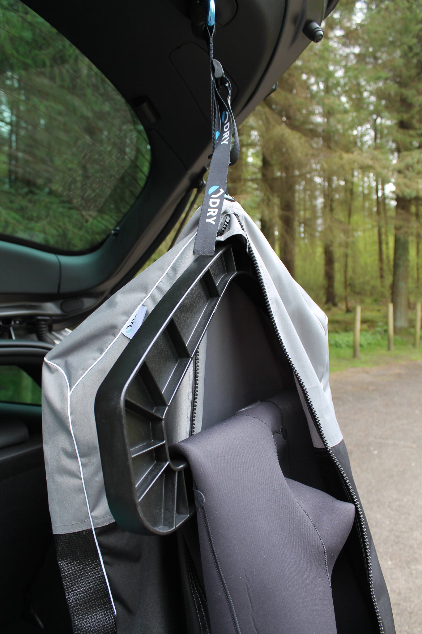 The Dry Bag Pro with Hanger - Grey Wetsuit Bag